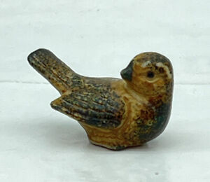 1” Ceramic Bird Figurine