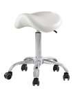 Hydraulic Saddle Stool Chair Adjustable Swivel Rolling Salon Spa Tattoo Chair