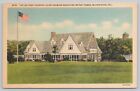 Postcard Du Pont Country Club, Rockford Water Tower, Wilmington Delaware, Golf