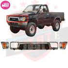 New Toyota Pickup For 89-91 4Wd Grille Headlamp Door Cornering Lamp Assembly 5pc (For: 1990 Toyota Pickup)