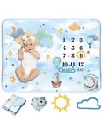 Baby Milestone Blanket With Accessories-Baby Growth Chart  For Pictures Unisex A