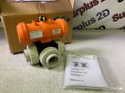 George Fisher Type PA11/21 Pneumatic Actuator w/ Typ 343 DN40 Ball Valve *New