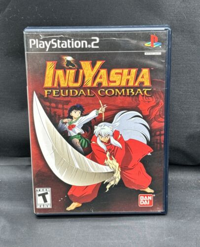 Inuyasha: Feudal Combat (Sony PlayStation 2, 2005) PS2 CIB Complete w/ Manual