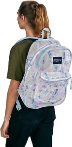 Brand New! Jansport Mesh Pack Backpack - See Through color Mystic Floral Unisex