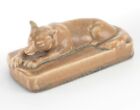 1924 Rookwood Pottery Fox Paperweight