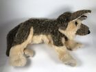 Folkmanis Puppet Plush German Shepherd Puppy Dog Brown 12” Stuffed Animal *Read
