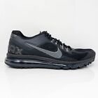 Nike Mens Air Max 2013 554886-001 Black Running Shoes Sneakers Size 13