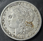 New Listing1886-O $1 Morgan Silver Dollar. Nice Circulated Details, Cleaned