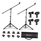 New ListingMicrophone Stand  Tripod Mic Stand Adjustable Boom Height, with Carry 2 Pack