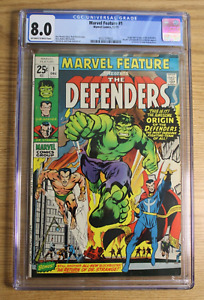 Marvel Feature #1 (Marvel, 1971) 1st Appearance of the Defenders CGC 8.0