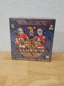 New Listing2023 Panini Illusions Football Mega Box NFL Trading Cards - Sealed, Ships Free!