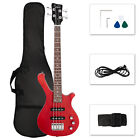 Glarry GW101 36in Small Electric Bass Guitar Suit with Mahogany Body