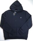 POLO RALPH LAUREN Men's Classic Fit Aviator Navy Double Knit Pullover Hoodie NWT