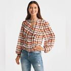 NEW Women's CABI The Whist Blouse Size Medium Style#6295