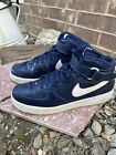 Nike Air Force 1 Mid Mens Size 13 Midnight Navy Blue 315123-407 Fast Shipping