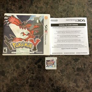 Pokemon Y (Nintendo 3DS, 2013) Complete & TESTED 3DS 2DS