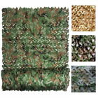 13-26Ft Military Woodland Camouflage Netting Cutable Camo Net Camping Hunting
