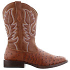Roper Bumps Square Toe Cowboy  Mens Brown Casual Boots 09-020-1900-0807