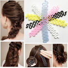 Hair Braiding Tool Roller Hair Roller With Hook Magic Hair  Styling Bun Maker US