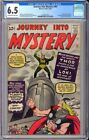 Journey into Mystery #85 Very Nice 1st App. Loki Thor Marvel Comic 1962 CGC 6.5