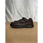Dunham Shoes Mens 9 Windsor Moc Toe Chunky Oxford 8000BP Brown Leather Lace Up