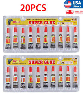 Super Glue - 'Cyanoacrylate Adhesive' 20 Tubes Brand NEW 502