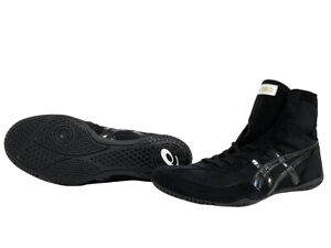 All Black Asics Wrestling Shoes 1083A001 EX-EO TWR900