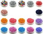 Free Shipping 1000pcs 2/3mm Round Czech Plastic Seed Spacer Beads Jewelry Making