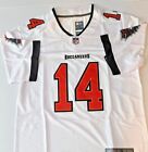 NWT BUCCANEERS #14 CHRIS GODWIN WHITE JERSEY STITCHED ADULT SIZE S, M, L, XL