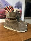 Sorel Boots Womens Size 9 NL2147 Tan Brown Suede Campus Booties Winter