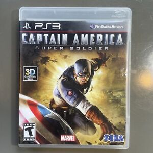 Captain America: Super Soldier (PlayStation 3, 2011) PS3 Complete w/ Manual CIB