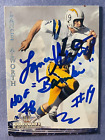 SIGNED LANCE ALWORTH  1994 TED WILLIAMMS CARD CO. FOOTBALL CARD - HOF - CHARGERS