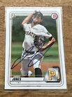 Signed 2020 Bowman Draft Jared Jones-In Person Auto GTP- Pirates Rookie *Read*