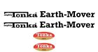 water slide decal set for Mighty Tonka Earth Mover W/TRACKING