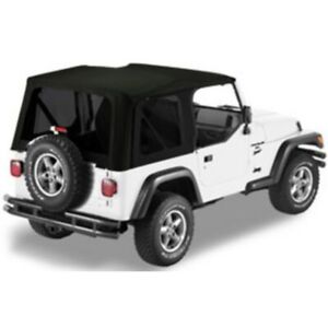 79139-01 Bestop Soft Top Black for Jeep Wrangler TJ 1997-2002 (For: More than one vehicle)
