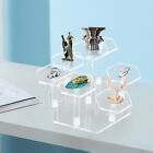 New Listing7 Tiers Clear Acrylic Riser Stand Jewelry Collectible Showcase Display Stand NEW
