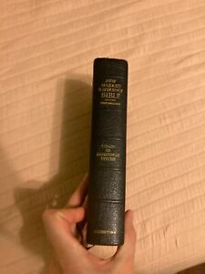 Imitation leather new marked reference bible out of print