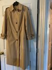 Vintage Womens Aigner Trench Coat 