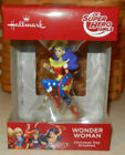 Hallmark Wonder Woman DC Super Hero Girls Red Box Christmas Ornament