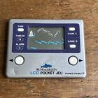 Gakken LCD Card Game Fishing Working - Rare - France Double R - Peche Au Requin