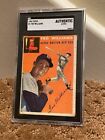 1954 Topps Ted Williams SGC AA #1 Card STRONG Orange