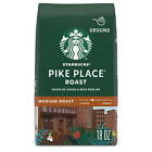 Starbucks Arabica Beans Pike Place Roast Medium Roast Ground Coffee 18 Oz Rich