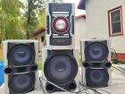 Sony MHC-GX99 Mini Hi-Fi 3 Disc Component System 2 Speakers Subwoofer Tested