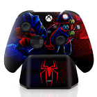 Spiderman Inspired Xbox Series X Modded Controller With Charging Station