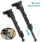 7.5 - 9 Inch Adjustable Matte Hunting Tactical Bipod Lightweight For m-lok Rail