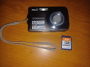 New ListingNikon COOLPIX S210 8.0MP Digital Camera - Black