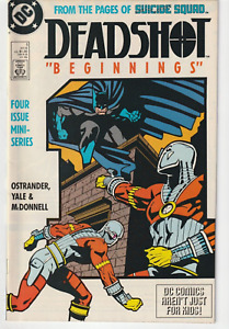 Deadshot #1,2,3,4 Complete Series/Set/Suicide Squad/John Ostrander/1988/DC