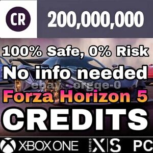 200 M CREDITS | Forza Horizon 5 | XBOX | PC | STEAM (Read the Description)