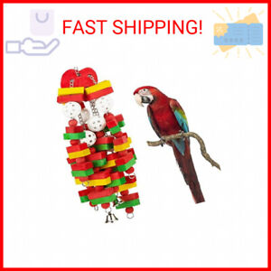 MEWTOGO Large Bird Parrot Toys for All Birds