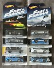 Hot Wheels Fast & Furious Set of 8 New 2016 by Mattel